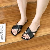 サンダル フラット オープントゥ | PlusNao | 詳細画像2