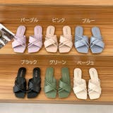 サンダル フラット オープントゥ | PlusNao | 詳細画像20