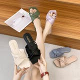 サンダル フラット オープントゥ | PlusNao | 詳細画像8