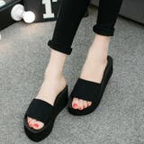 厚底サンダル サンダル フラットソール | PlusNao | 詳細画像10