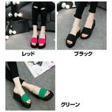 厚底サンダル サンダル フラットソール | PlusNao | 詳細画像11