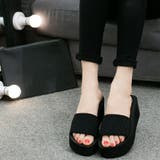 厚底サンダル サンダル フラットソール | PlusNao | 詳細画像8