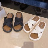 サンダル フラットサンダル コンフォートサンダル | PlusNao | 詳細画像12