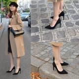 パンプス ポインテッドトゥ ミドル | PlusNao | 詳細画像4 