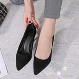 パンプス ポインテッドトゥ ミドル | PlusNao | 詳細画像9 