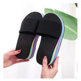 厚底サンダル フラットソール レディース | PlusNao | 詳細画像10