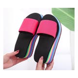 厚底サンダル フラットソール レディース | PlusNao | 詳細画像12