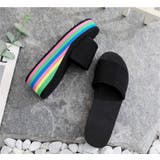 厚底サンダル フラットソール レディース | PlusNao | 詳細画像13