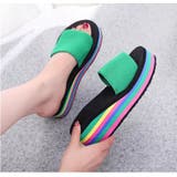 厚底サンダル フラットソール レディース | PlusNao | 詳細画像7