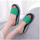 厚底サンダル フラットソール レディース | PlusNao | 詳細画像9