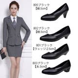 パンプス ミドルヒール ローヒール | PlusNao | 詳細画像2 