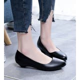 パンプス ミドルヒール ローヒール | PlusNao | 詳細画像3 