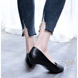 パンプス ミドルヒール ローヒール | PlusNao | 詳細画像4 