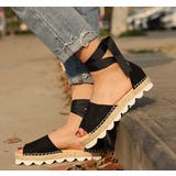 サンダル レースアップ フラット | PlusNao | 詳細画像10