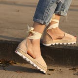 サンダル レースアップ フラット | PlusNao | 詳細画像13