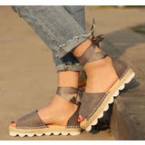 サンダル レースアップ フラット | PlusNao | 詳細画像15