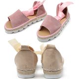 サンダル レースアップ フラット | PlusNao | 詳細画像19