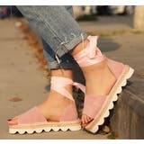 サンダル レースアップ フラット | PlusNao | 詳細画像3