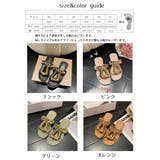 サンダル フラット オープントゥ | PlusNao | 詳細画像20