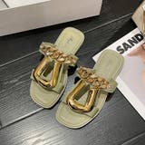 サンダル フラット オープントゥ | PlusNao | 詳細画像4