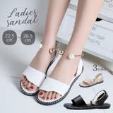 サンダル フラット ぺたんこ | PlusNao | 詳細画像1