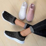 スリッポン スニーカー ヒール高3cm | PlusNao | 詳細画像2 