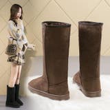 ムートンブーツ 長靴 ロング丈 | PlusNao | 詳細画像6 