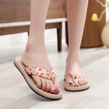 トングサンダル フラットサンダル ジュート風サンダル | PlusNao | 詳細画像11