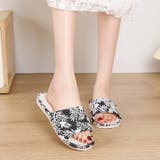 スリッパ 前開き オープントゥ | PlusNao | 詳細画像9 