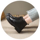 厚底ブーツ ショートブーツ レースアップ | PlusNao | 詳細画像12