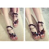 ストラップサンダル レディース ローヒール | PlusNao | 詳細画像11