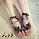 ストラップサンダル レディース ローヒール | PlusNao | 詳細画像14