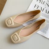 パンプス スクエアトゥ ぺたんこ | PlusNao | 詳細画像10 