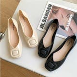 パンプス スクエアトゥ ぺたんこ | PlusNao | 詳細画像13 