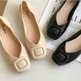 パンプス スクエアトゥ ぺたんこ | PlusNao | 詳細画像15 