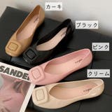 パンプス スクエアトゥ ぺたんこ | PlusNao | 詳細画像17 