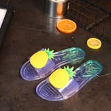 ラバーサンダル シャワーサンダル フラットサンダル | PlusNao | 詳細画像12