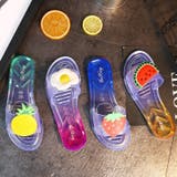ラバーサンダル シャワーサンダル フラットサンダル | PlusNao | 詳細画像7