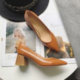 パンプス ポインテッドトゥ チャンキーヒール | PlusNao | 詳細画像15