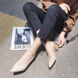 パンプス ポインテッドトゥ チャンキーヒール | PlusNao | 詳細画像8