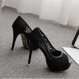 パンプス オープントゥ ピンヒール | PlusNao | 詳細画像8