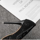 パンプス オープントゥ ピンヒール | PlusNao | 詳細画像9