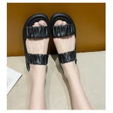 ストラップサンダル スリッパ ぺたんこ | PlusNao | 詳細画像12