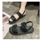 ストラップサンダル スリッパ ぺたんこ | PlusNao | 詳細画像5