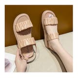 ストラップサンダル スリッパ ぺたんこ | PlusNao | 詳細画像9