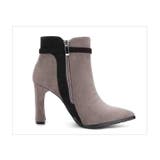 ショートブーツ ポインテッドトゥ ベルト | PlusNao | 詳細画像13 