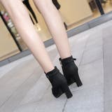 ショートブーツ ポインテッドトゥ ベルト | PlusNao | 詳細画像3 