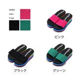 厚底ビーチサンダル 太ベルト フラットソール | PlusNao | 詳細画像13