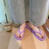 トングサンダル ビーチサンダル レディース | PlusNao | 詳細画像6