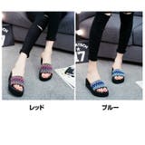 厚底サンダル サンダル フラットソール | PlusNao | 詳細画像12 